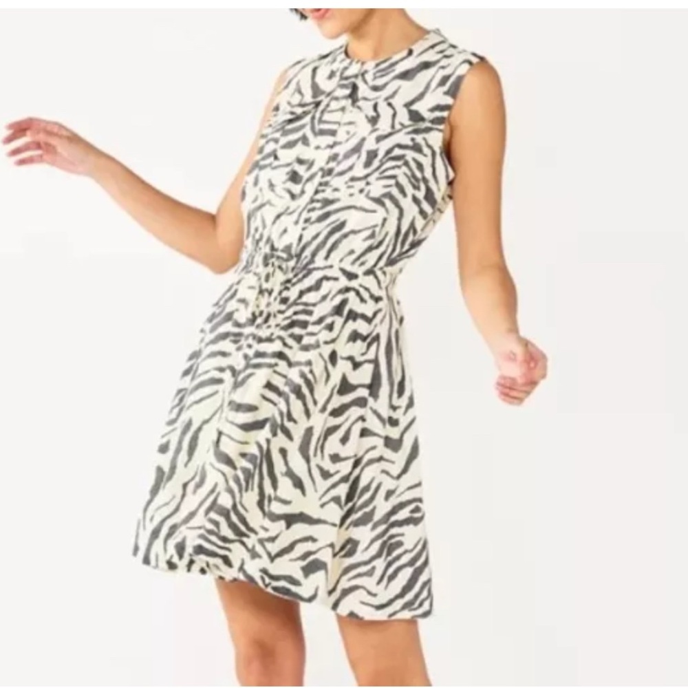 Nine‎ West Animal Print Sleeveless Dress